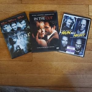 Suspense and action movie night DVD bundle